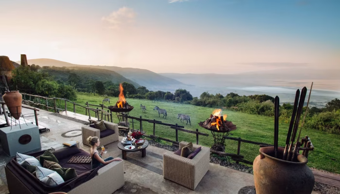 _Beyond-Ngorongoro-Crater-Lodge-Main-Area-Viewing-Deck-Champagne-Zebra-Timbuktu-Travel